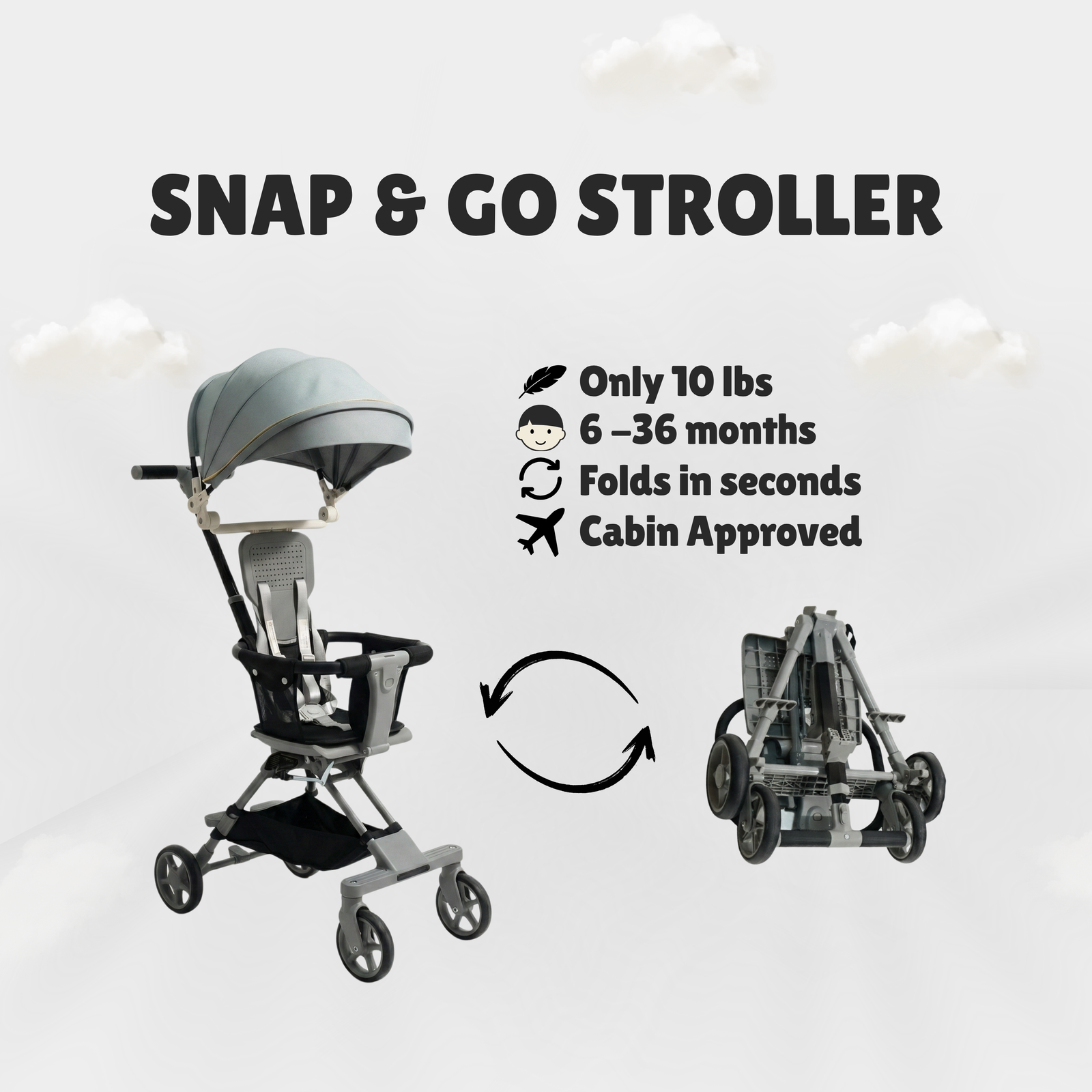 Snap & go Stroller